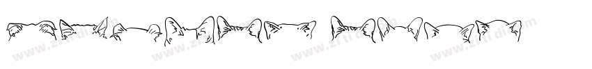 Mickey Ears字体转换 Mickey Ears字体转换